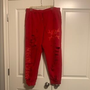 The Drive - Road Rash Collection
Red Mens Jogger Pants